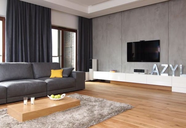 Wohnzimmer grau freshouse