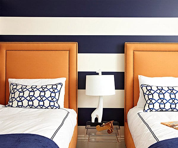 Maritimes schlafzimmer schlafzimmer in weià und blau einrichten ...