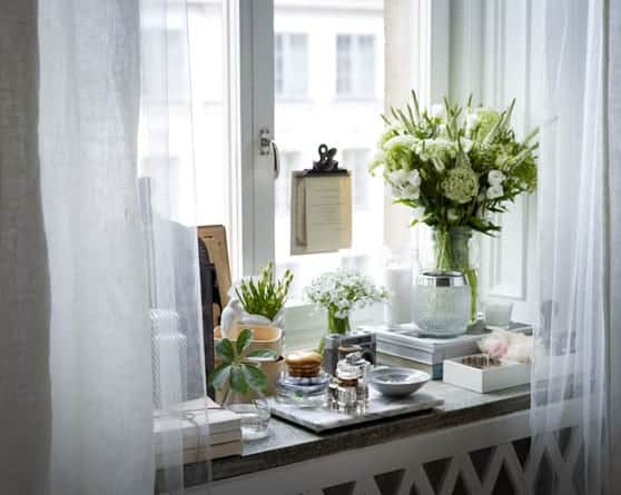 Fensterbank dekorieren freshouse