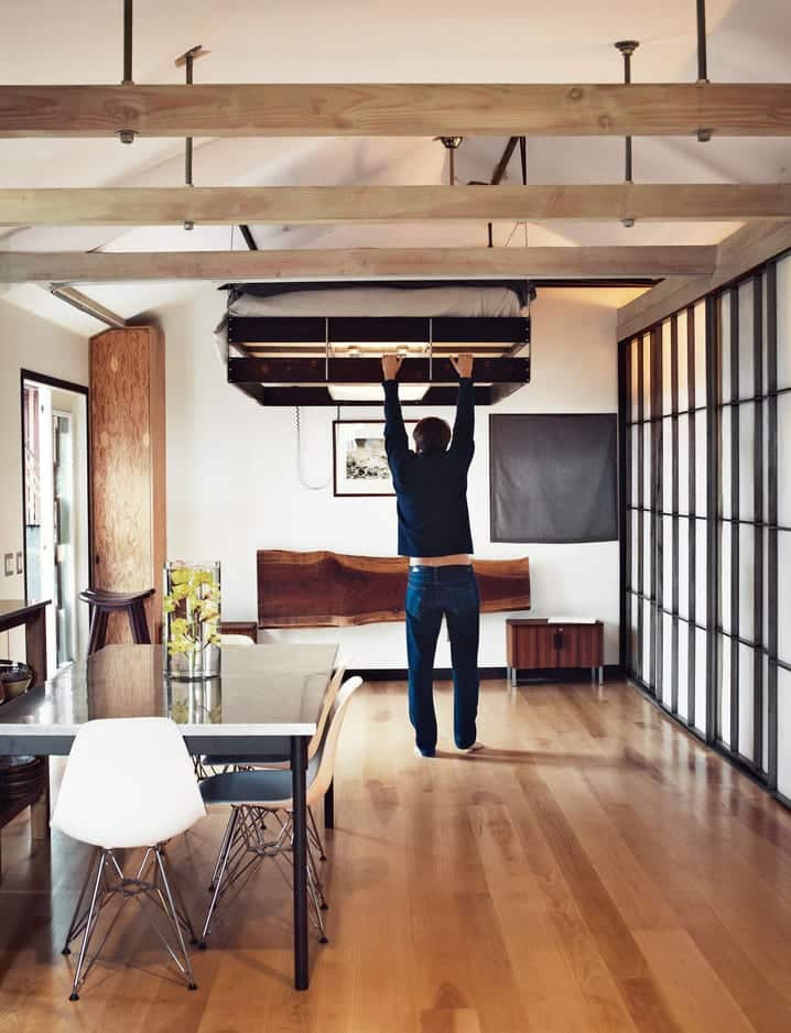 Die kleine wohnung einrichten mit hochhbett freshouse