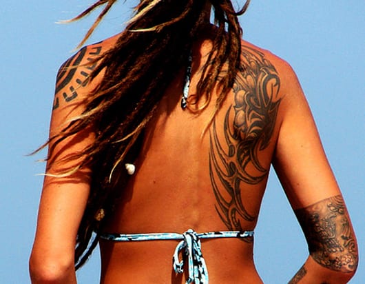 Frauen schulter für tattoos Tattoo Schulterblatt
