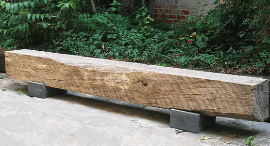 gartenbank massivholz selber bauen